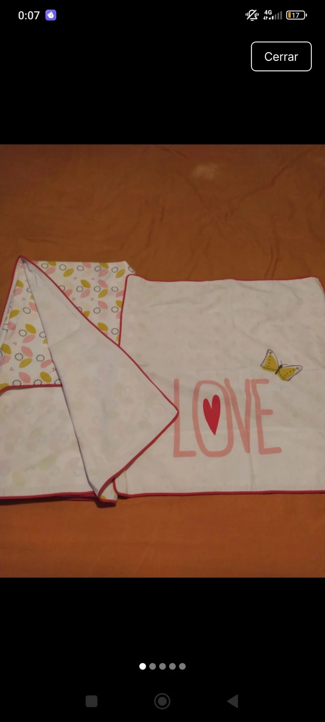 Funda nórdica reversible cuna